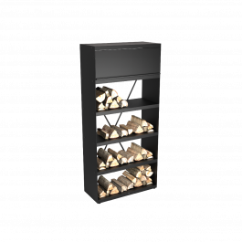 OFYR Wood Storage Black 100